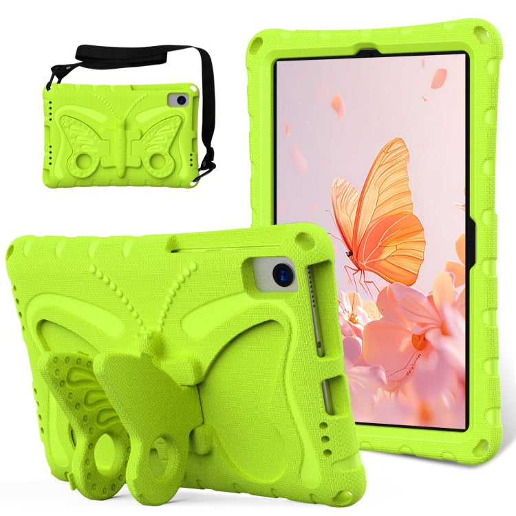 For Huawei MatePad 10.4 Butterfly Bracket EVA Shockproof Tablet Case(Grass Green) - Huawei by PMC TechLife | Online Shopping South Africa | PMC TechLife | Buy Now Pay Later Mobicred