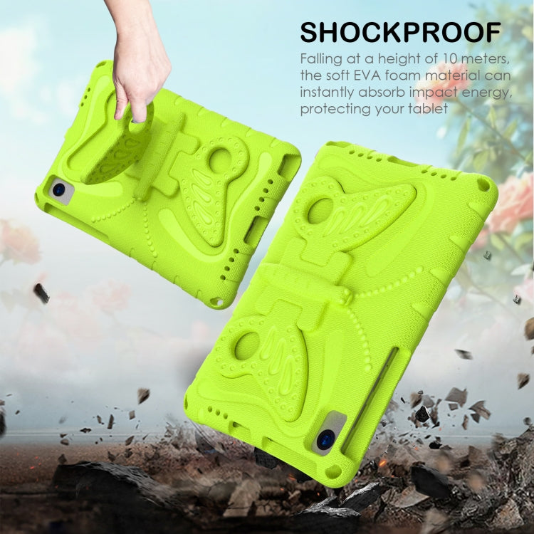 For Huawei MatePad 10.4 Butterfly Bracket EVA Shockproof Tablet Case(Grass Green) - Huawei by PMC TechLife | Online Shopping South Africa | PMC TechLife | Buy Now Pay Later Mobicred