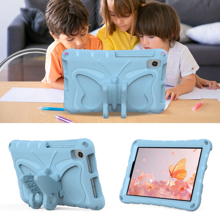 For TCL Tab 8 LE / WiFi 2023 Butterfly Bracket EVA Shockproof Tablet Case(Light Blue) - free shipping - PMC TechLife - Order now!