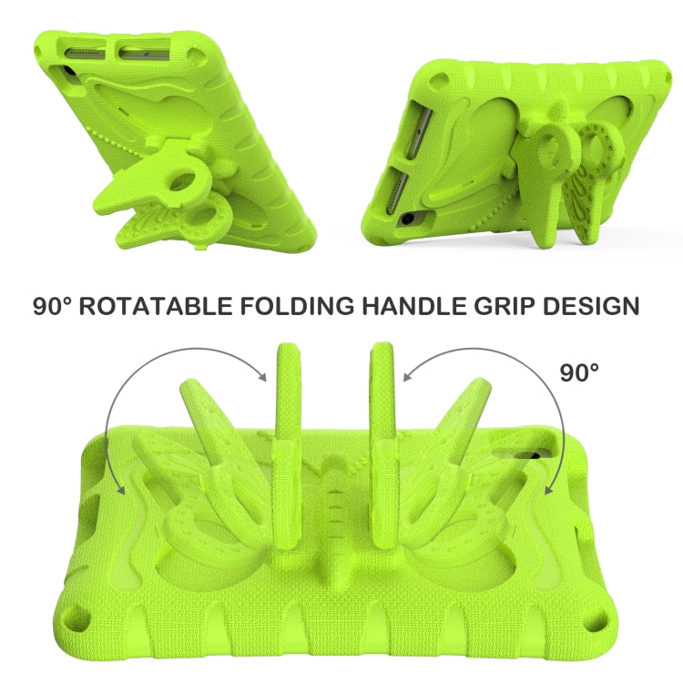 For TCL Tab 8 LE / WiFi 2023 Butterfly Bracket EVA Shockproof Tablet Case(Grass Green) - Others by PMC TechLife | Online Shopping South Africa | PMC TechLife | Buy Now Pay Later Mobicred
