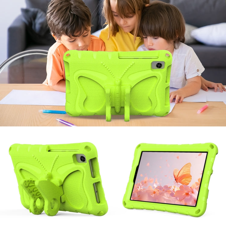 For TCL Tab 8 LE / WiFi 2023 Butterfly Bracket EVA Shockproof Tablet Case(Grass Green) - Others by PMC TechLife | Online Shopping South Africa | PMC TechLife | Buy Now Pay Later Mobicred