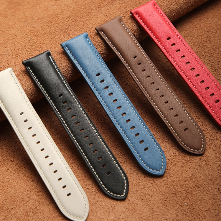 For Huawei Watch GT 5 46mm Silver Buckle Genuine Leather Watch Band(Gray) - free shipping - PMC TechLife - Order now!