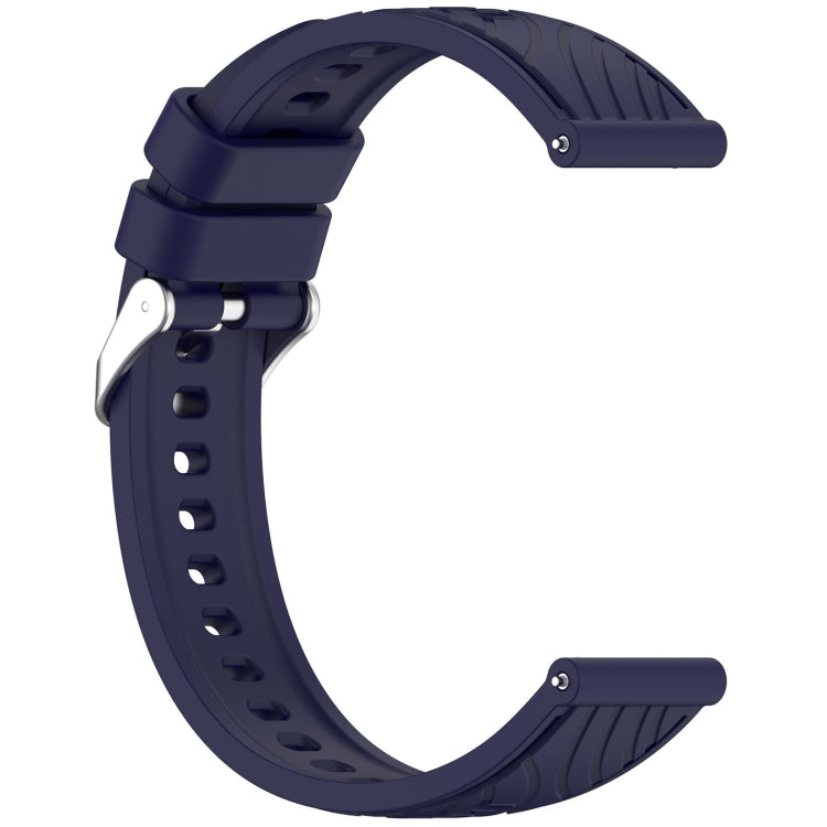 For Huawei Watch GT 5 Pro 42mm Line Texture Quick Release Silicone Watch Band(Original Blue) - Watch Bands by PMC TechLife | Online Shopping South Africa | PMC TechLife | Buy Now Pay Later Mobicred