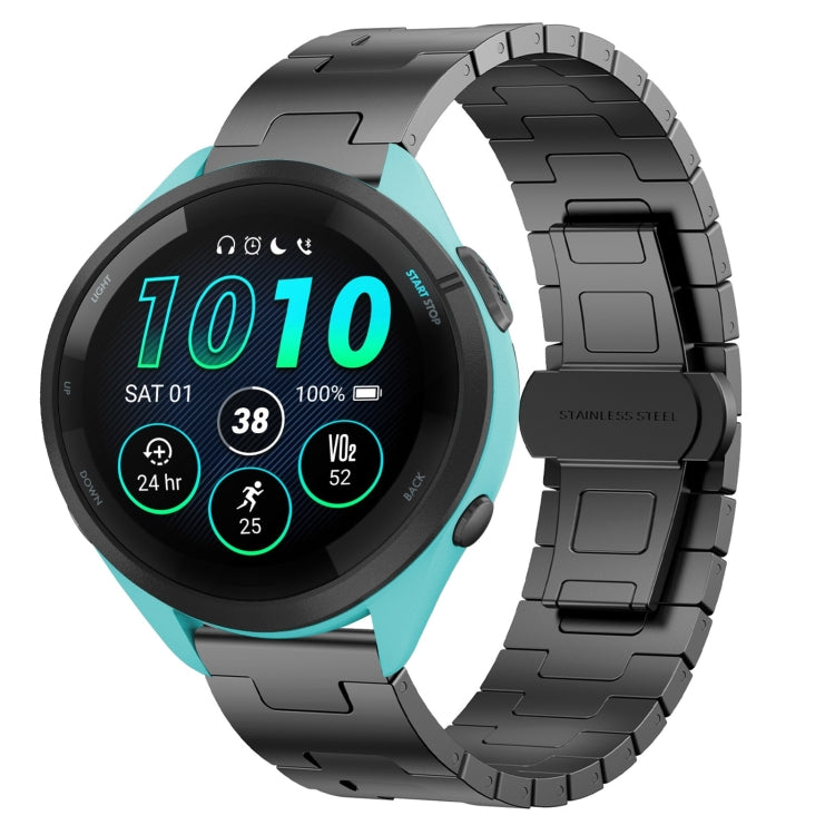 For Garmin Forerunner 265 Titanium Alloy 22mm Metal Watch Band(Titanium Color) - Watch Bands by PMc TechLife | Online Shopping South Africa | PMc TechLife | Buy Now Pay Later Mobicred