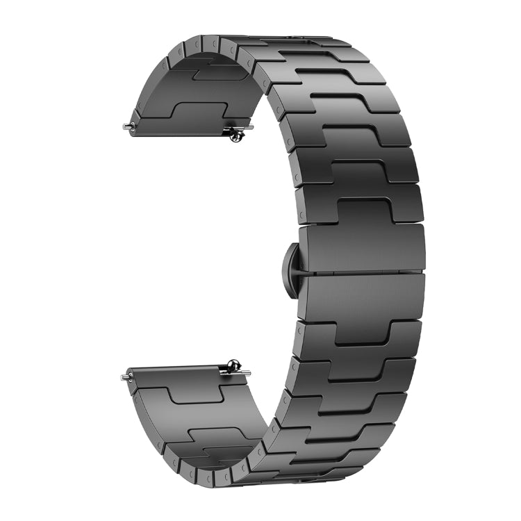 For Garmin Forerunner 265 Titanium Alloy 22mm Metal Watch Band(Titanium Color) - Watch Bands by PMc TechLife | Online Shopping South Africa | PMc TechLife | Buy Now Pay Later Mobicred
