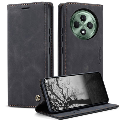 For OPPO Reno12 F /12 FS 5G CaseMe 013 Multifunctional Horizontal Flip Leather Phone Case(Black) - Reno12 F Cases by CaseMe | Online Shopping South Africa | PMC Jewellery | Buy Now Pay Later Mobicred