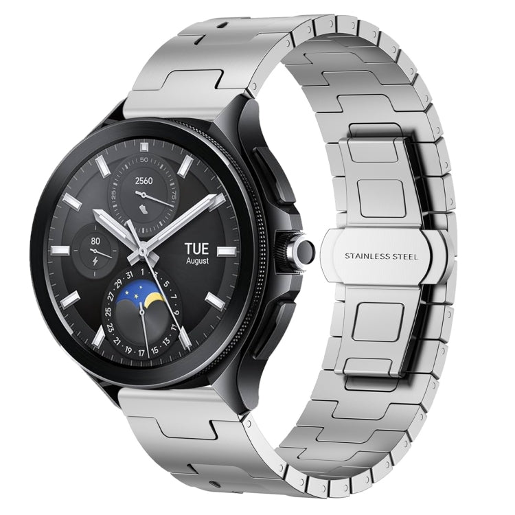 For Xiaomi Watch 2 Pro Titanium Alloy 22mm Metal Watch Band(Silver) - free shipping - PMc TechLife - Order now!