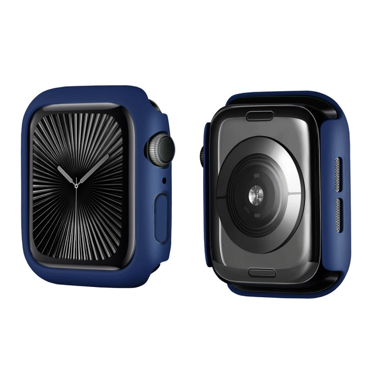 For Apple Watch Series 10 42mm ENKAY Hat-Prince Solid Color PC Watch Case Shockproof Cover(Dark Blue) - free shipping - PMc TechLife - Order now!