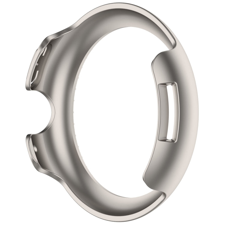 For Google Pixel Watch 3 45mm Diamond Electroplated PC Half Coverage Watch Protective Case(Starlight) - Watch Cases by PMC TechLife | Online Shopping South Africa | PMC TechLife | Buy Now Pay Later Mobicred