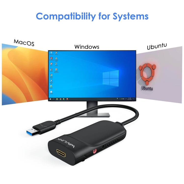 WAVLINK UG3501H Super Speed USB 3.0 To HDMI/Multi Monitor Video Graphic Adapter - free shipping - PMC TechLife - Order now!