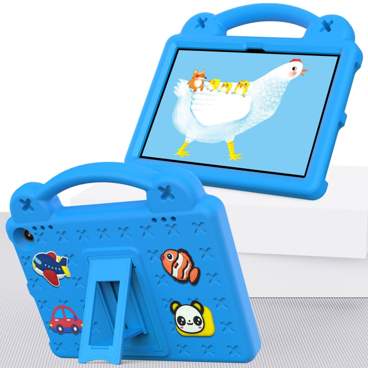 For Amazon Fire HD8 2024 / 2022 / HD8 Plus Handle Kickstand Children EVA Shockproof Tablet Case(SkyBlue) - Amazon by PMC TechLife | Online Shopping South Africa | PMC TechLife | Buy Now Pay Later Mobicred