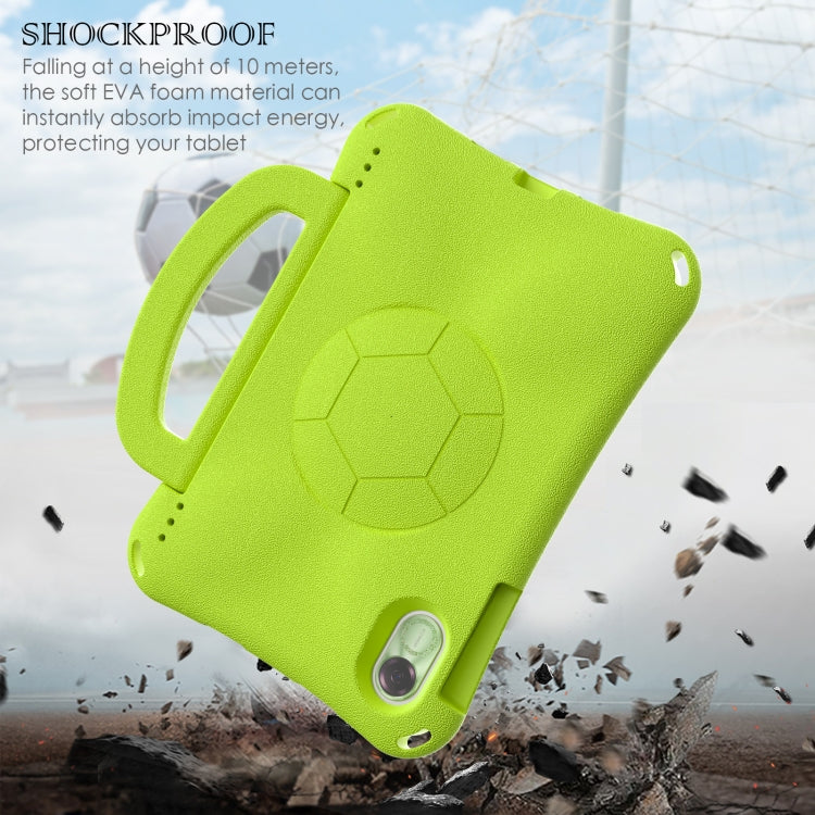 For Honor Pad X8 Pro 11.5 2023 Handle Football Shaped EVA Shockproof Tablet Case(Grass Green) - Honor by PMC TechLife | Online Shopping South Africa | PMC TechLife | Buy Now Pay Later Mobicred