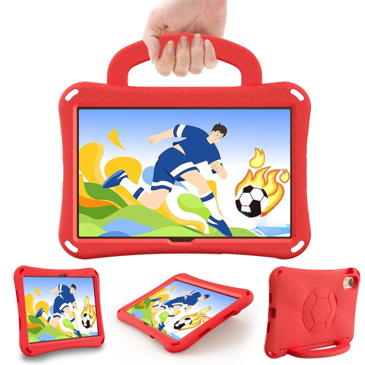For Honor Pad X8 Pro 11.5 2023 Handle Football Shaped EVA Shockproof Tablet Case(Red) - Honor by PMC TechLife | Online Shopping South Africa | PMC TechLife | Buy Now Pay Later Mobicred