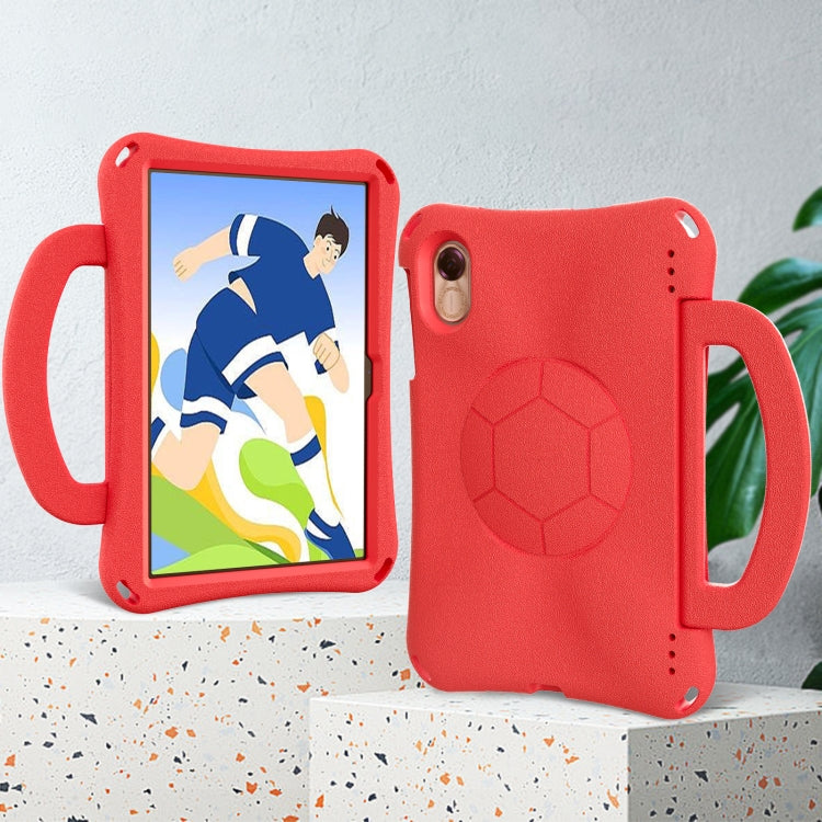 For Honor Pad X8 Pro 11.5 2023 Handle Football Shaped EVA Shockproof Tablet Case(Red) - Honor by PMC TechLife | Online Shopping South Africa | PMC TechLife | Buy Now Pay Later Mobicred