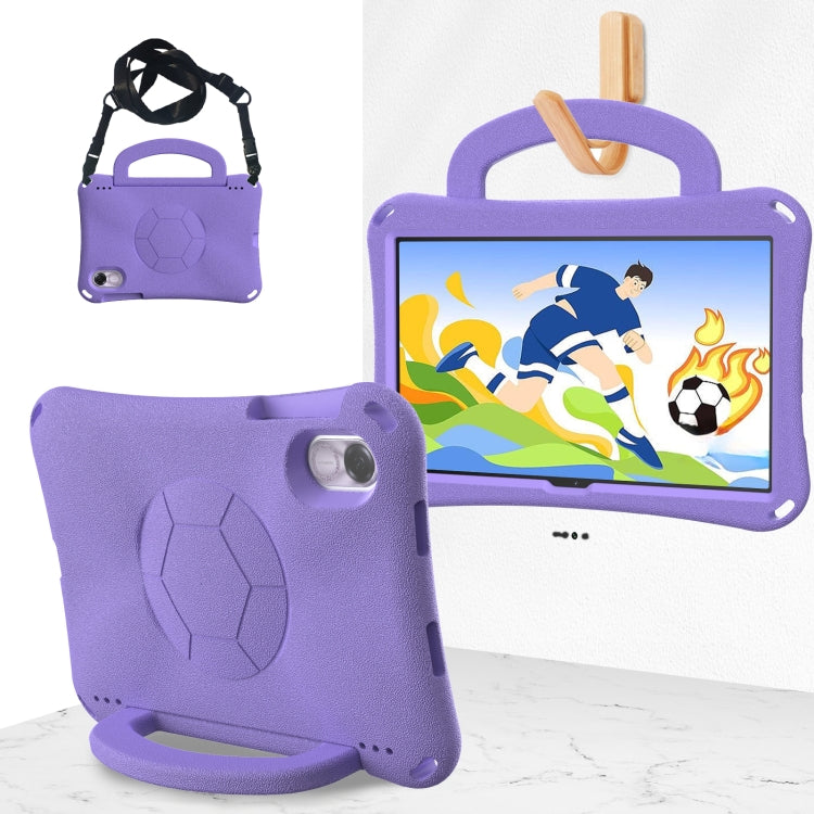 For Honor Pad X9 Handle Football Shaped EVA Shockproof Tablet Case(Light Purple) - Honor by PMC TechLife | Online Shopping South Africa | PMC TechLife | Buy Now Pay Later Mobicred
