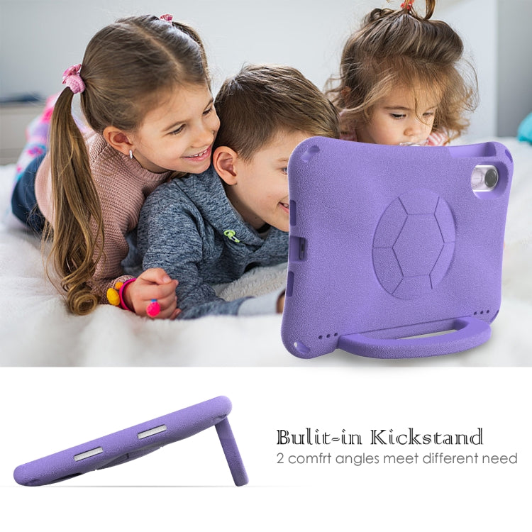 For Honor Pad X9 Handle Football Shaped EVA Shockproof Tablet Case(Light Purple) - Honor by PMC TechLife | Online Shopping South Africa | PMC TechLife | Buy Now Pay Later Mobicred