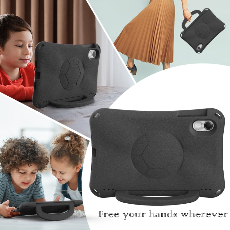 For Honor Pad X9 Handle Football Shaped EVA Shockproof Tablet Case(Black) - Honor by PMC TechLife | Online Shopping South Africa | PMC TechLife | Buy Now Pay Later Mobicred