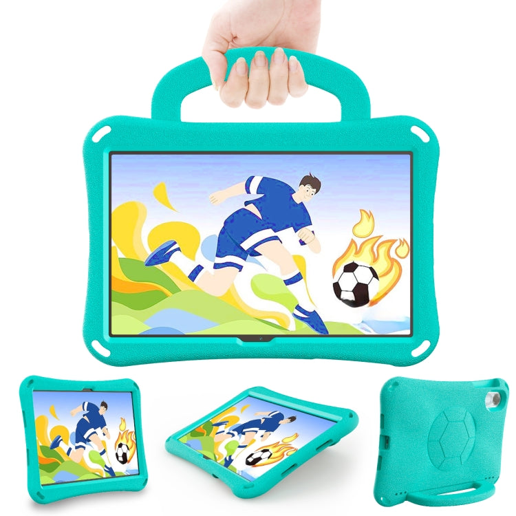 For Honor Pad X9 Handle Football Shaped EVA Shockproof Tablet Case(Mint  Green) - Honor by PMC TechLife | Online Shopping South Africa | PMC TechLife | Buy Now Pay Later Mobicred