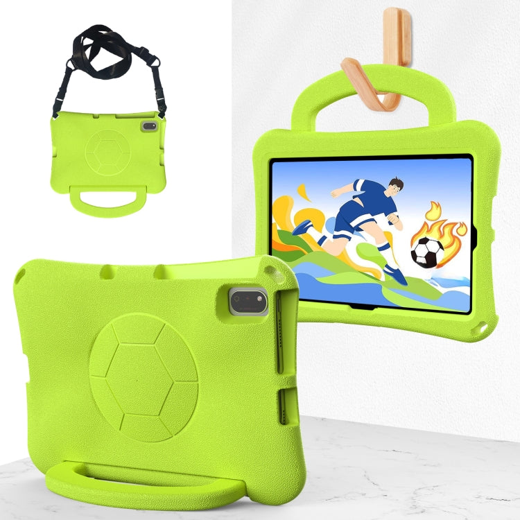 For Honor Pad V7 10.4 2024 Handle Football Shaped EVA Shockproof Tablet Case(Grass Green) - Honor by PMC TechLife | Online Shopping South Africa | PMC TechLife | Buy Now Pay Later Mobicred