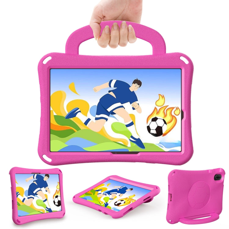 For Honor Pad V7 11 2021 Handle Football Shaped EVA Shockproof Tablet Case(Rose Red) - free shipping - PMC TechLife - Order now!