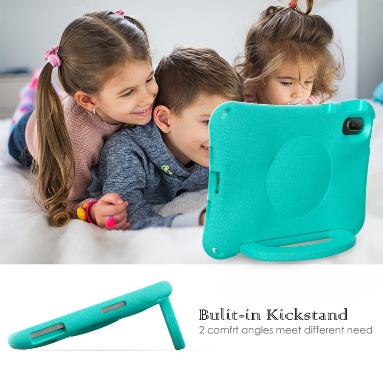 For Honor Pad V7 11 2021 Handle Football Shaped EVA Shockproof Tablet Case(Mint  Green) - Honor by PMC TechLife | Online Shopping South Africa | PMC TechLife | Buy Now Pay Later Mobicred