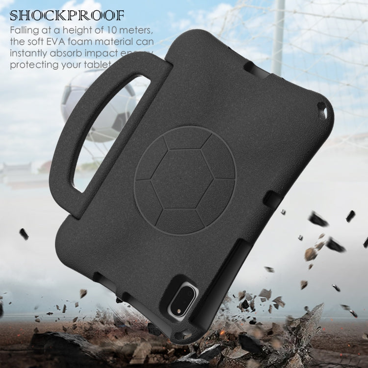For Honor Pad V6 10.4 2024 Handle Football Shaped EVA Shockproof Tablet Case(Black) - Honor by PMC TechLife | Online Shopping South Africa | PMC TechLife | Buy Now Pay Later Mobicred