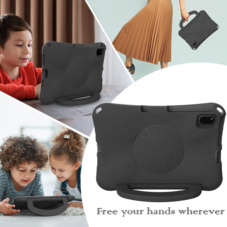 For Honor Pad V6 10.4 2024 Handle Football Shaped EVA Shockproof Tablet Case(Black) - Honor by PMC TechLife | Online Shopping South Africa | PMC TechLife | Buy Now Pay Later Mobicred