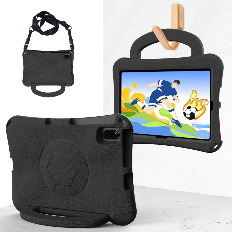 For Huawei MatePad SE 10.4 2022 / 2023 Handle Football Shaped EVA Shockproof Tablet Case(Black) - Huawei by PMC TechLife | Online Shopping South Africa | PMC TechLife | Buy Now Pay Later Mobicred
