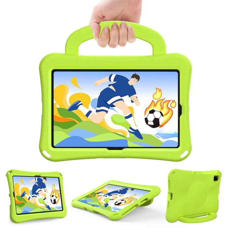 For Huawei MatePad 10.4 2020 / 2022 Handle Football Shaped EVA Shockproof Tablet Case(Grass Green) - Huawei by PMC TechLife | Online Shopping South Africa | PMC TechLife | Buy Now Pay Later Mobicred
