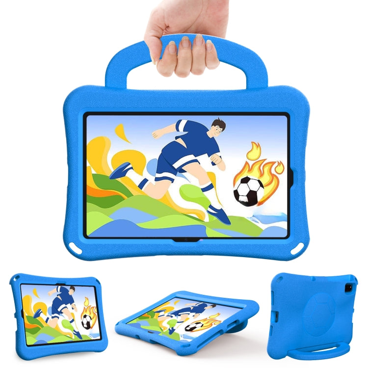 For Huawei MatePad 10.4 2020 / 2022 Handle Football Shaped EVA Shockproof Tablet Case(Blue) - Huawei by PMC TechLife | Online Shopping South Africa | PMC TechLife | Buy Now Pay Later Mobicred