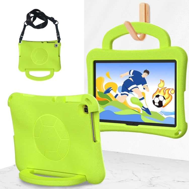 For Huawei Enpoy Tablet2 Handle Football Shaped EVA Shockproof Tablet Case(Grass Green) - Huawei by PMC TechLife | Online Shopping South Africa | PMC TechLife | Buy Now Pay Later Mobicred