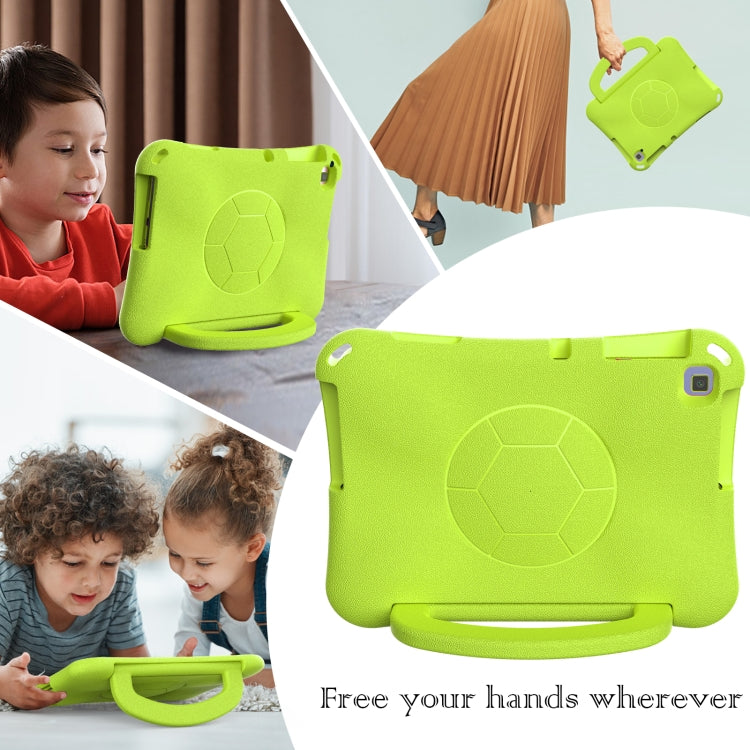 For Huawei Enpoy Tablet2 Handle Football Shaped EVA Shockproof Tablet Case(Grass Green) - Huawei by PMC TechLife | Online Shopping South Africa | PMC TechLife | Buy Now Pay Later Mobicred