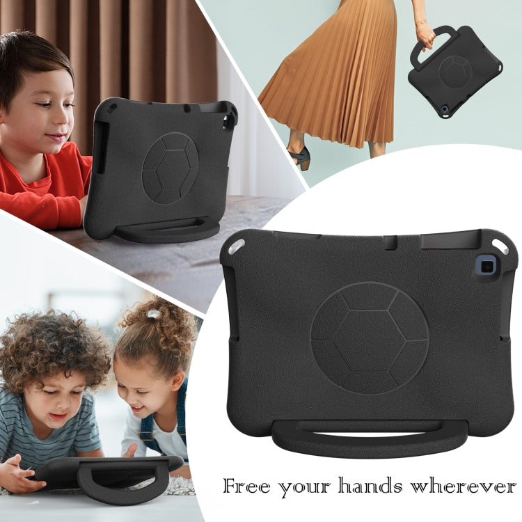 For Huawei Enpoy Tablet2 Handle Football Shaped EVA Shockproof Tablet Case(Black) - free shipping - PMC TechLife - Order now!