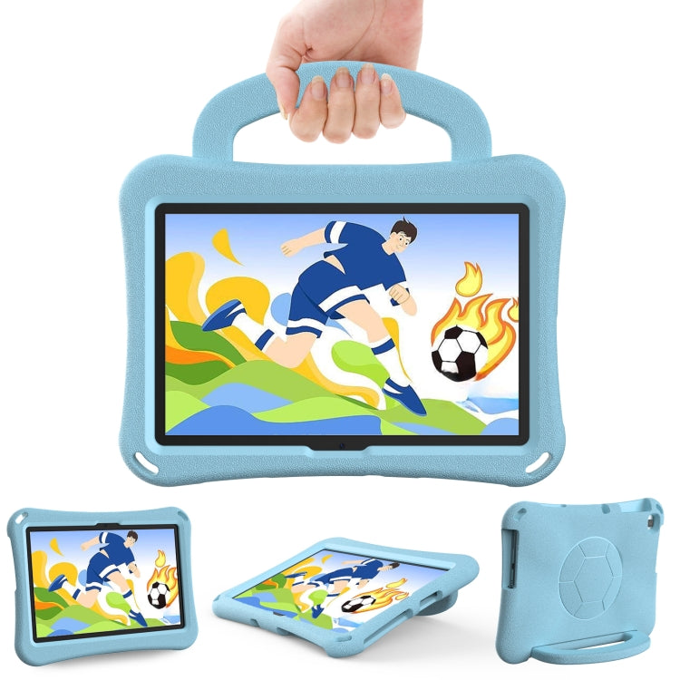 For Huawei Enpoy Tablet2 Handle Football Shaped EVA Shockproof Tablet Case(Light Blue) - Huawei by PMC TechLife | Online Shopping South Africa | PMC TechLife | Buy Now Pay Later Mobicred