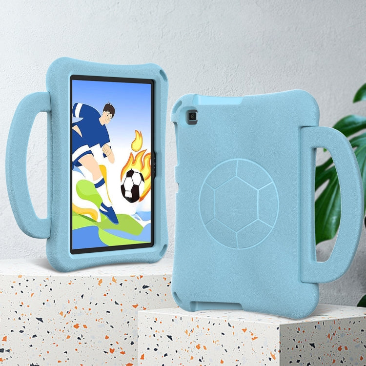 For Huawei Enpoy Tablet2 Handle Football Shaped EVA Shockproof Tablet Case(Light Blue) - Huawei by PMC TechLife | Online Shopping South Africa | PMC TechLife | Buy Now Pay Later Mobicred