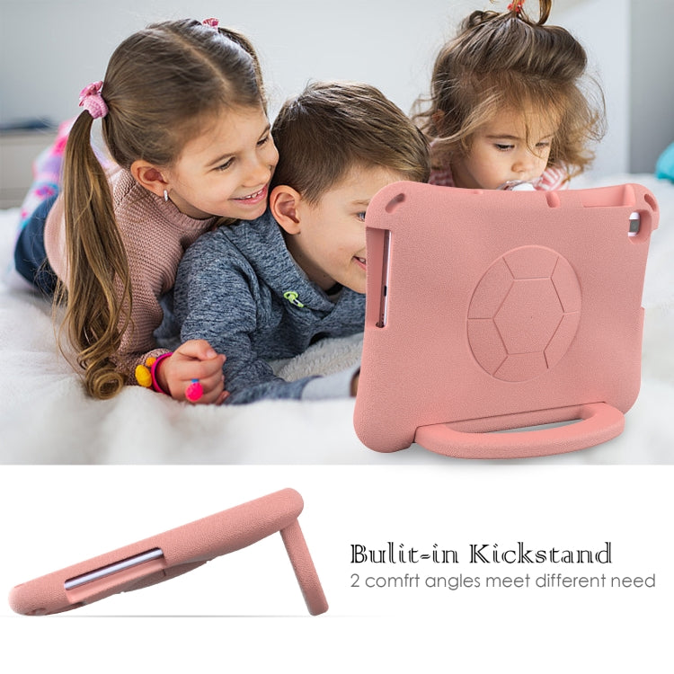 For Huawei Enpoy Tablet2 Handle Football Shaped EVA Shockproof Tablet Case(Light Pink) - Huawei by PMC TechLife | Online Shopping South Africa | PMC TechLife | Buy Now Pay Later Mobicred