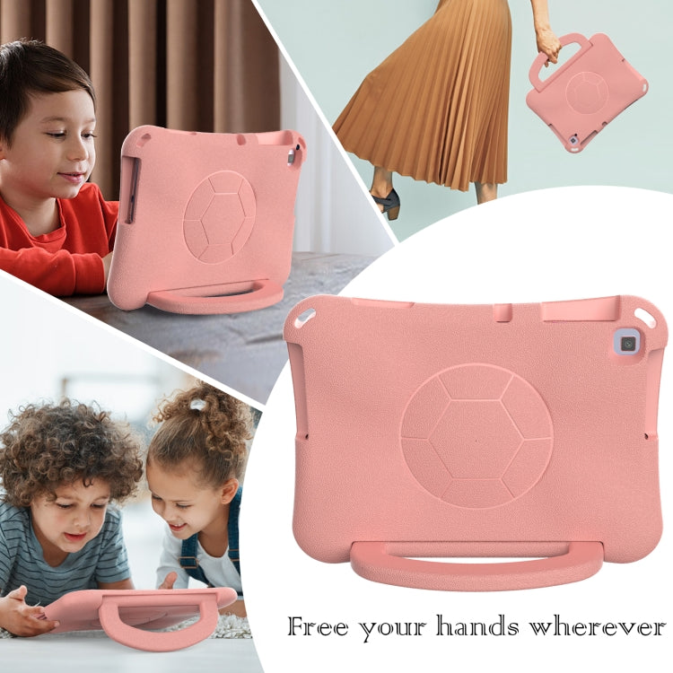 For Huawei Enpoy Tablet2 Handle Football Shaped EVA Shockproof Tablet Case(Light Pink) - Huawei by PMC TechLife | Online Shopping South Africa | PMC TechLife | Buy Now Pay Later Mobicred
