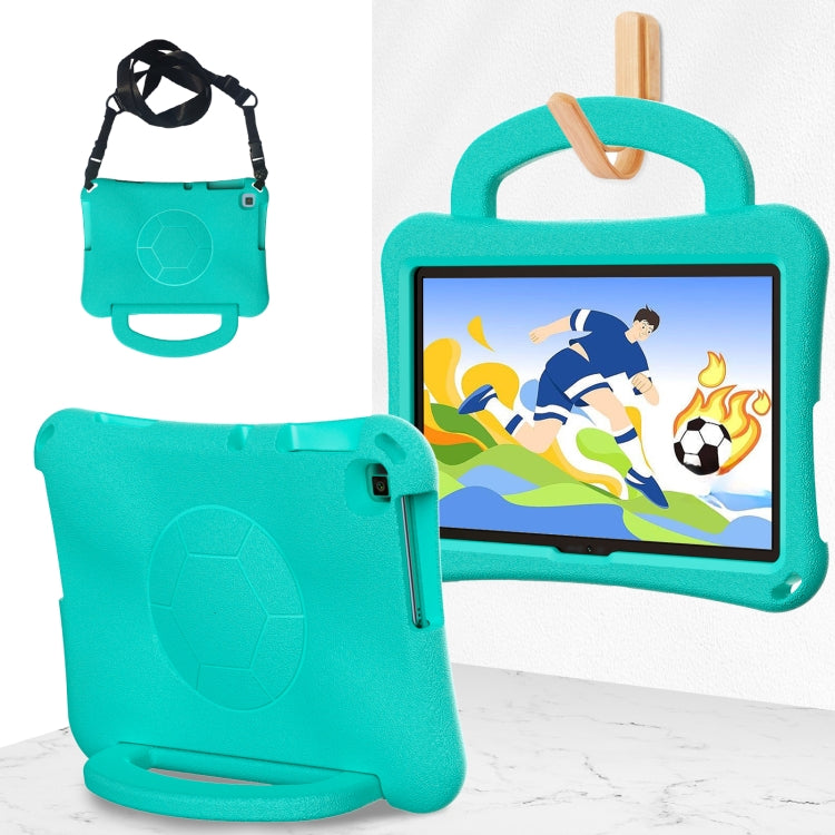 For Huawei Enpoy Tablet2 Handle Football Shaped EVA Shockproof Tablet Case(Mint  Green) - Huawei by PMC TechLife | Online Shopping South Africa | PMC TechLife | Buy Now Pay Later Mobicred