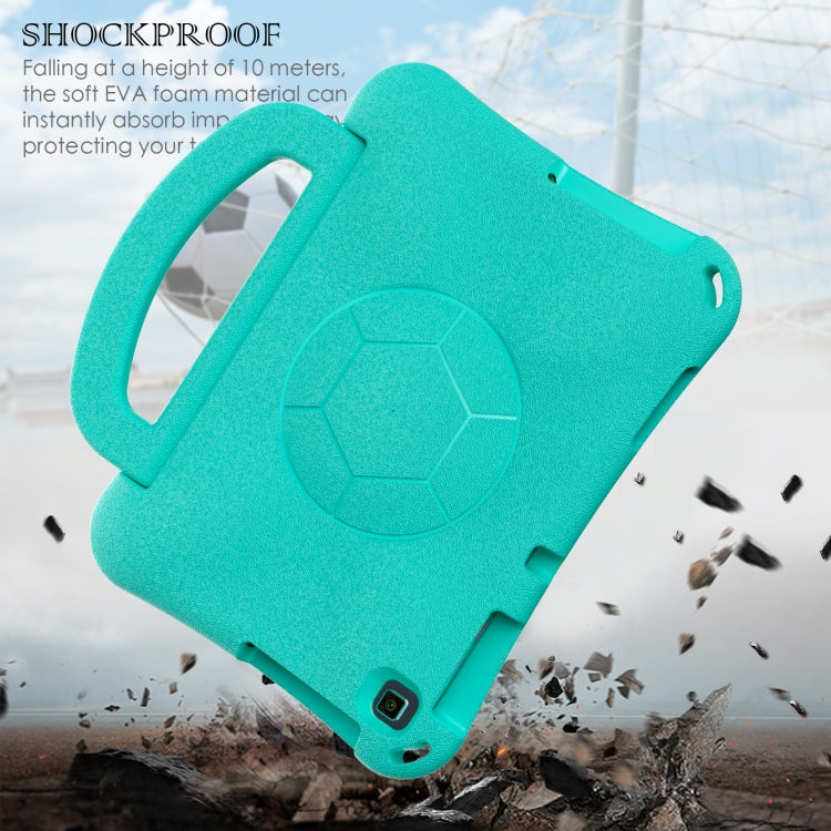 For Huawei Enpoy Tablet2 Handle Football Shaped EVA Shockproof Tablet Case(Mint  Green) - Huawei by PMC TechLife | Online Shopping South Africa | PMC TechLife | Buy Now Pay Later Mobicred