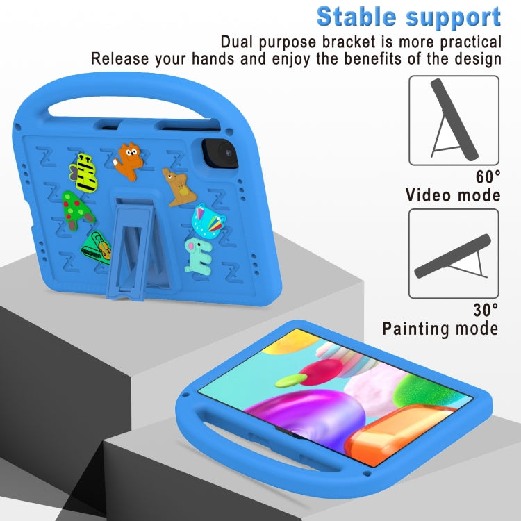 For Honor Pad X8a / X9 2024 Cartoon Sparrow EVA Shockproof Tablet Case(Blue) - Honor by PMC TechLife | Online Shopping South Africa | PMC TechLife | Buy Now Pay Later Mobicred