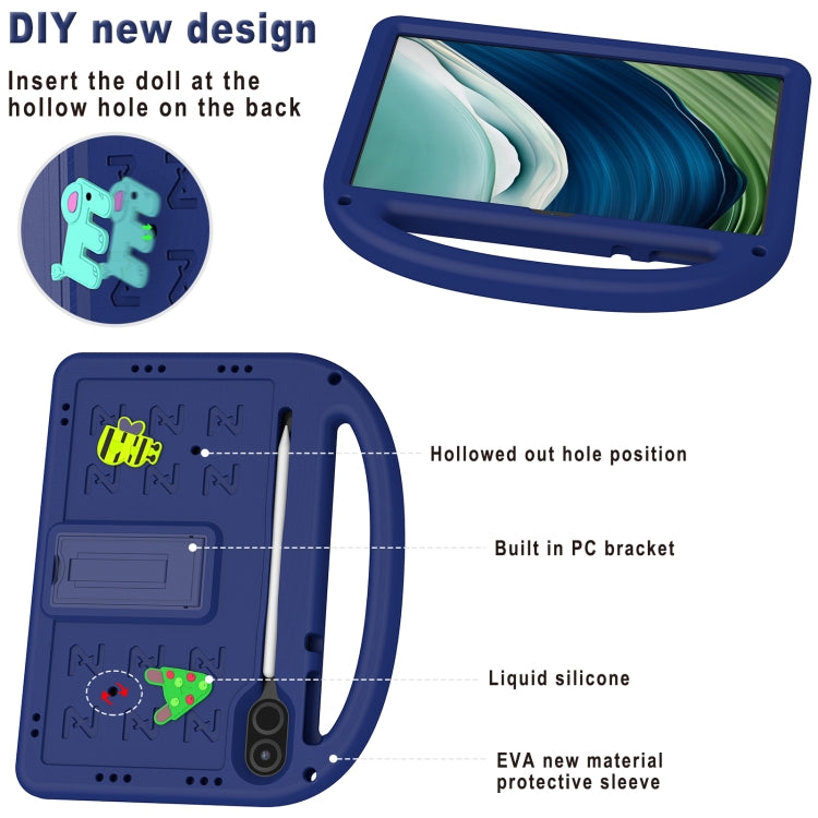 For Honor Pad X9 11.5  Cartoon Sparrow EVA Shockproof Tablet Case(Navy Blue) - Honor by PMC TechLife | Online Shopping South Africa | PMC TechLife | Buy Now Pay Later Mobicred