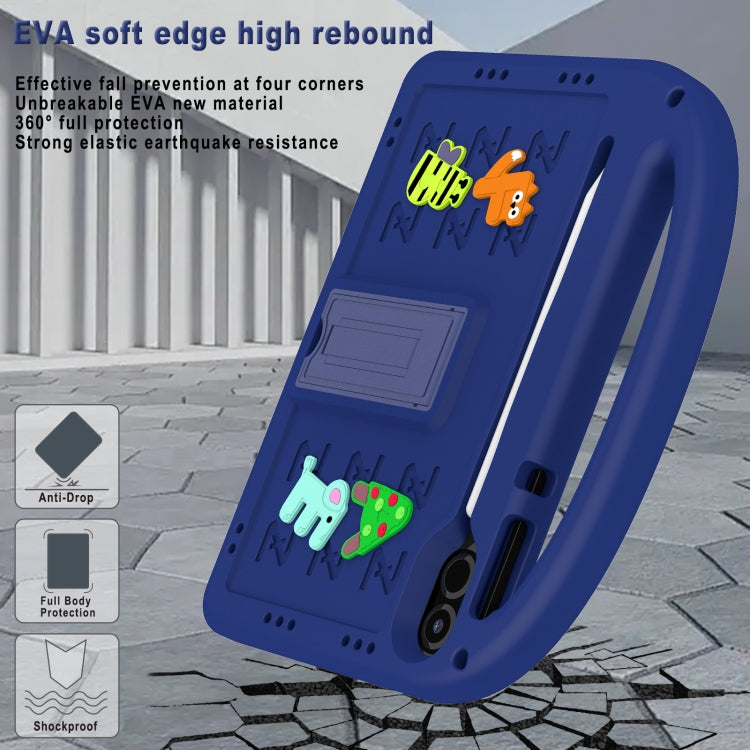 For Honor Pad X9 11.5  Cartoon Sparrow EVA Shockproof Tablet Case(Navy Blue) - Honor by PMC TechLife | Online Shopping South Africa | PMC TechLife | Buy Now Pay Later Mobicred