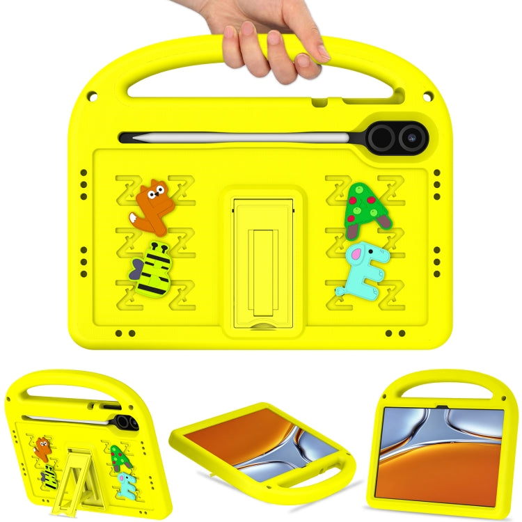 For Honor Pad X9 11.5  Cartoon Sparrow EVA Shockproof Tablet Case(Yellow) - Honor by PMC TechLife | Online Shopping South Africa | PMC TechLife | Buy Now Pay Later Mobicred