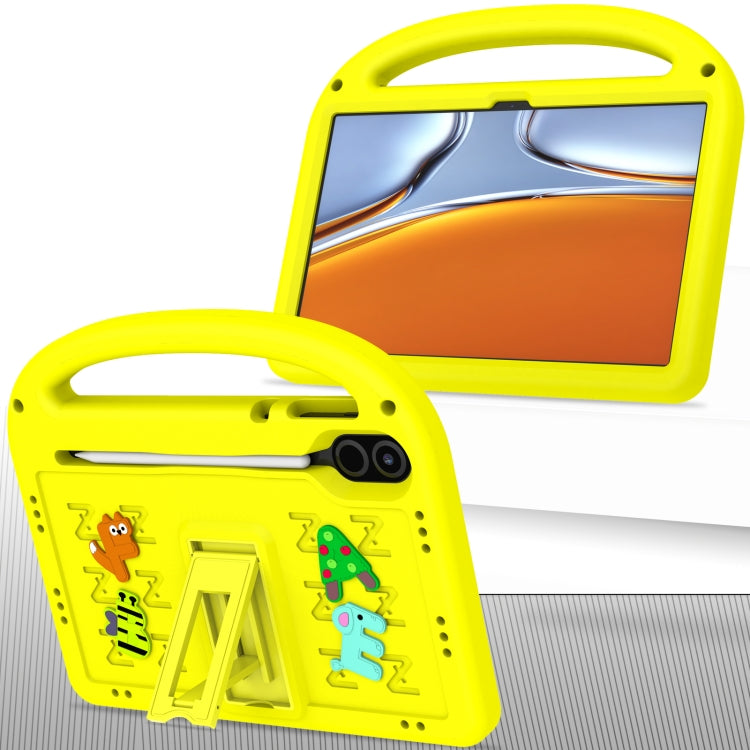 For Honor Pad X9 11.5  Cartoon Sparrow EVA Shockproof Tablet Case(Yellow) - Honor by PMC TechLife | Online Shopping South Africa | PMC TechLife | Buy Now Pay Later Mobicred