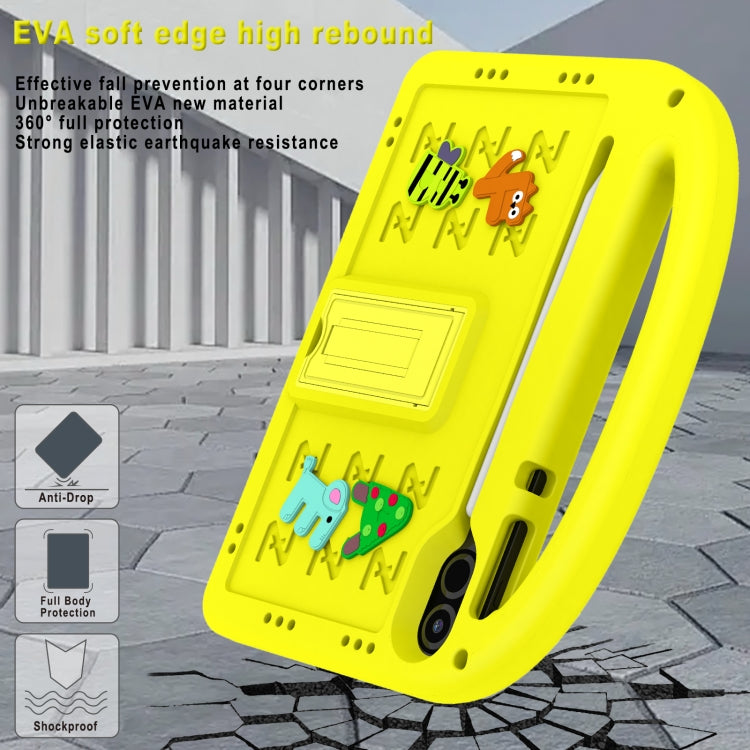 For Honor Pad X9 11.5  Cartoon Sparrow EVA Shockproof Tablet Case(Yellow) - Honor by PMC TechLife | Online Shopping South Africa | PMC TechLife | Buy Now Pay Later Mobicred