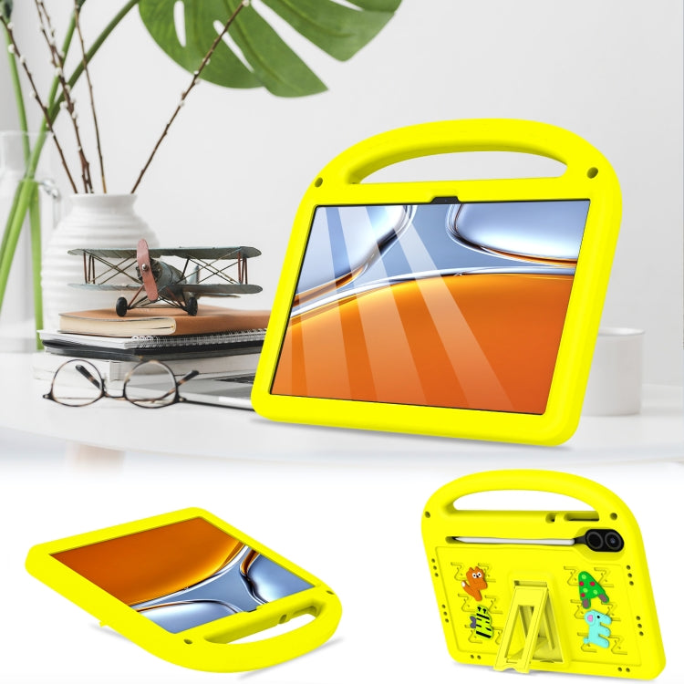 For Honor Pad X9 11.5  Cartoon Sparrow EVA Shockproof Tablet Case(Yellow) - Honor by PMC TechLife | Online Shopping South Africa | PMC TechLife | Buy Now Pay Later Mobicred