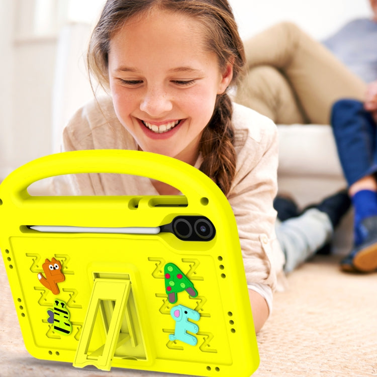 For Honor Pad X9 11.5  Cartoon Sparrow EVA Shockproof Tablet Case(Yellow) - Honor by PMC TechLife | Online Shopping South Africa | PMC TechLife | Buy Now Pay Later Mobicred