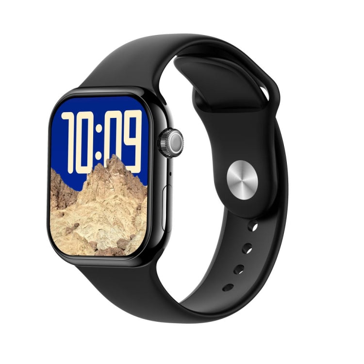 KL08 2.04 inch Color Screen Smart Watch Silicone Strap, Support Bluetooth Call(Black) - free shipping - PMC TechLife - Order now!