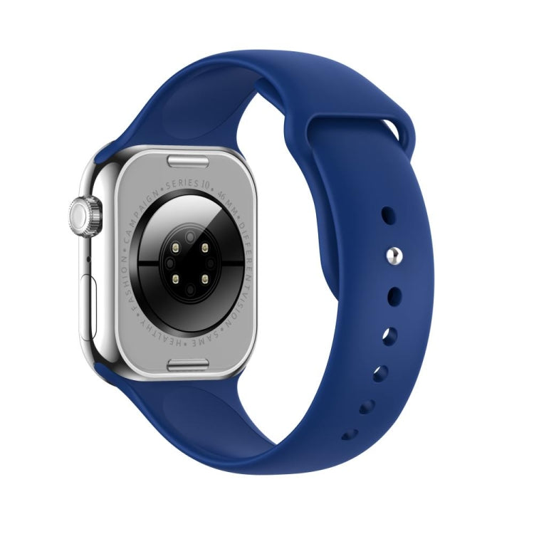 KL08 2.04 inch Color Screen Smart Watch Silicone Strap, Support Bluetooth Call(Blue) - Smart Watches by PMC TechLife | Online Shopping South Africa | PMC TechLife | Buy Now Pay Later Mobicred