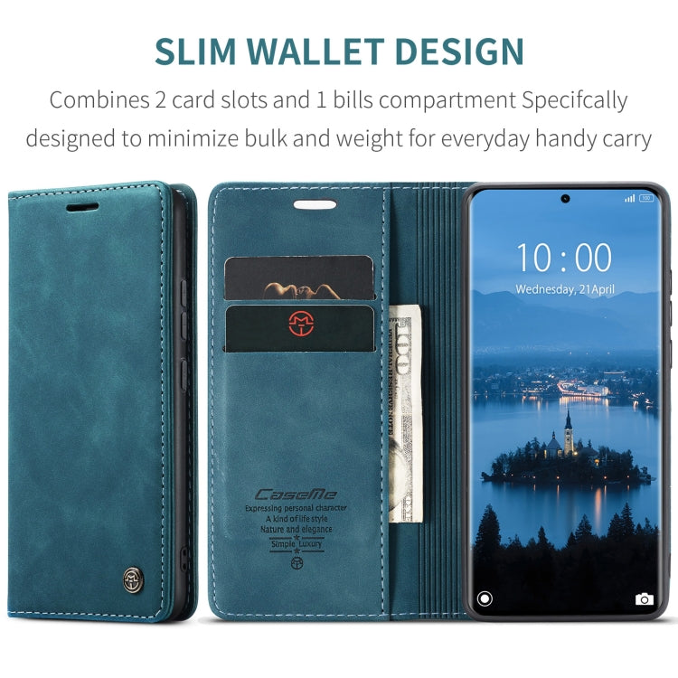 For Redmi Note 14 Pro 5G CaseMe 013 Multifunctional Horizontal Flip Leather Phone Case(Blue) - Note 14 Pro Cases by CaseMe | Online Shopping South Africa | PMC Jewellery | Buy Now Pay Later Mobicred